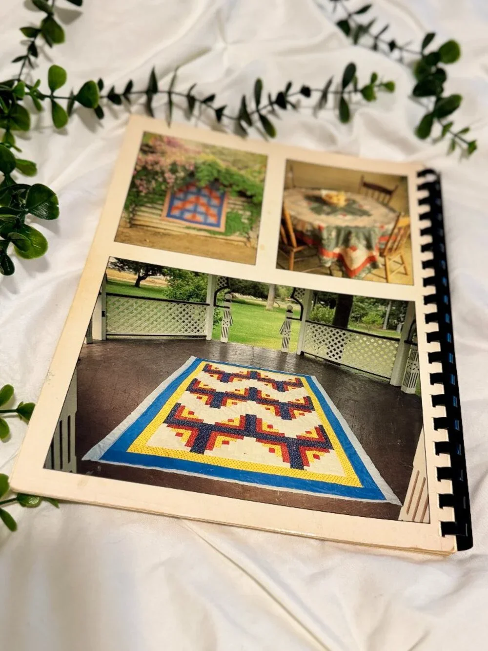 Quilt in a Day by Eleanor Burns – Vintage Spiral-Bound Quilting Guide